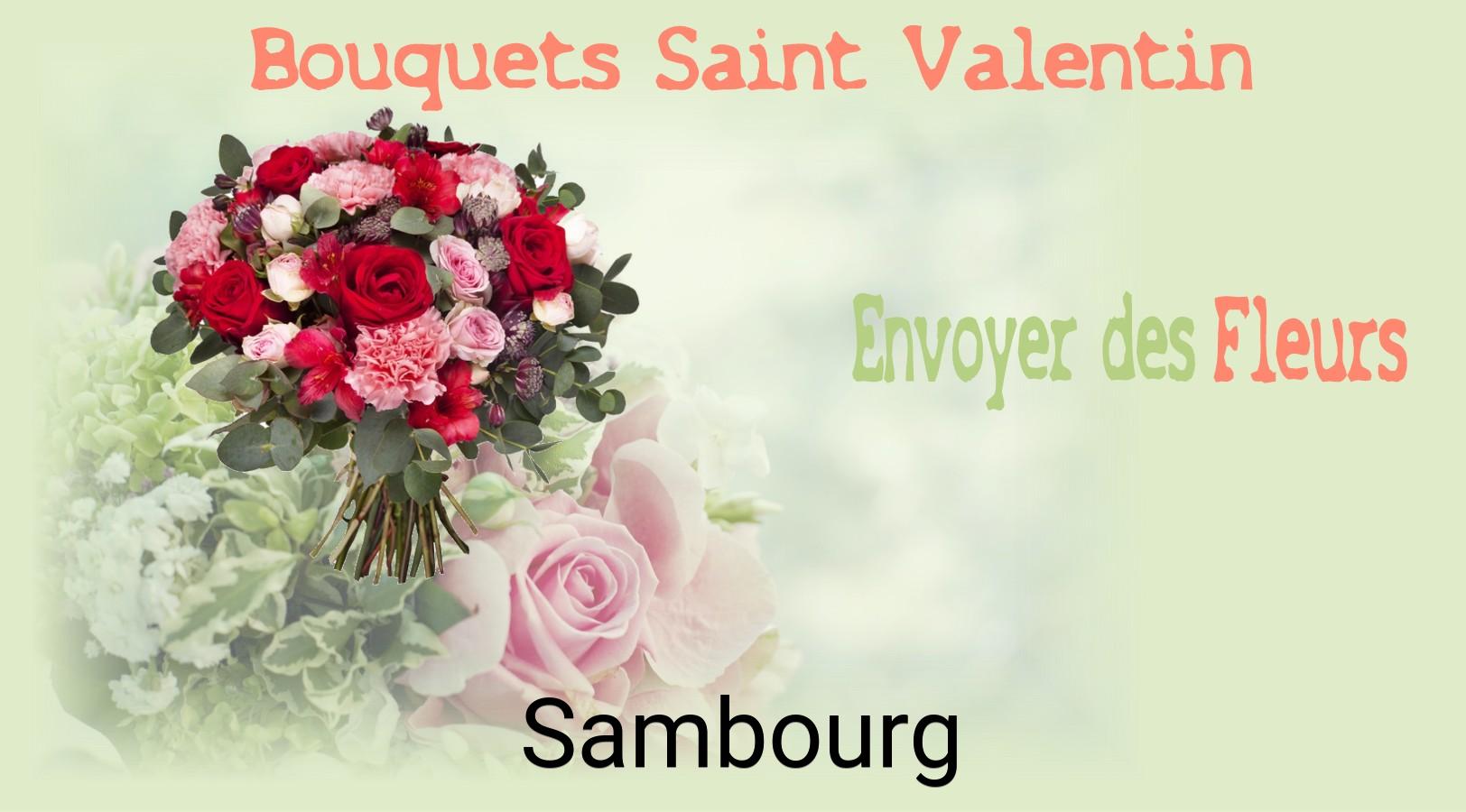 Roses de Saint-Valentin livrées à Sambourg